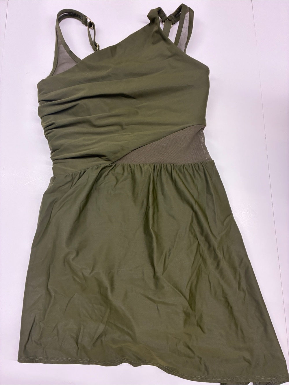 NEE Miraclesuit Women’s Ruched Swim Dress Size 8